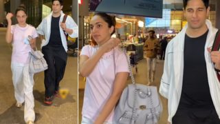 Sidharth Malhotra-Kiara Advani Blush As They Return From Dubai, Fans Say 'See You Both As Bride And Groom' - Watch Viral Clip