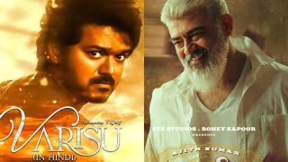 Varisu vs Thunivu Box Office Collection Day 12: Thalapathy Vijay Reaches Rs 150 Crore in India, Thala Ajith's Film is Far Behind; Check Day-Wise Breakup