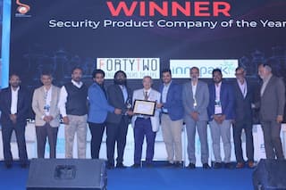 Innspark Solutions Bags    Security Product Company Of The Year    Award at DSCI Excellence Awards 2022