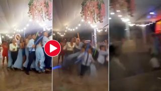 Viral Video Today: पार्टी में उछल-उछलकर डांस कर रहे थे छात्र तभी छत ही टूट गई, हिला देगा आगे का नजारा- देखें वीडियो