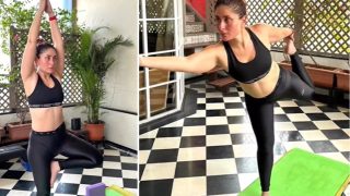 Bebo is Back on Her Favourite Mat to Kickstart The Mornings With Intense Yoga Session - WATCH