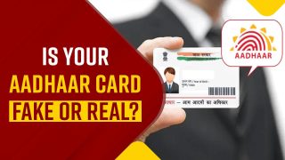 Aadhaar Card tips: How To Identify If Your Aadhaar Card Is Real Or Fake, Step By Step Guide - Watch Video