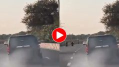 Viral Video: बिना नंबर प्लेट की गाड़ी को सड़क पर नचाता दिखा चालक, नोएडा का वीडियो हुआ वायरल