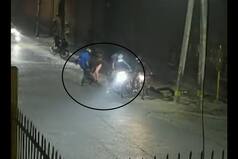 Caught On Camera: Man Shot At, Robbed Of Rs 5 Lakh By Bike-Borne Men In Delhi   s Roop Nagar