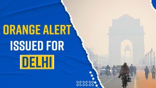 Delhi Weather Update: Orange Alert Issued In Delhi Amid Freezing Temperature, Cold Waves And Dense Fog - Watch Video
