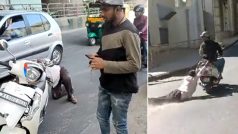 बेंगलुरु में स्कूटी सवार शख्स ने 71 साल के बुजुर्ग को एक किलोमीटर तक घसीटा, Viral हुआ वीडियो