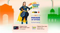 Flipkart पर शुरू हो रहा Big Saving Days 2023, स्मार्टफोन, टीवी, फ्रिज से लेकर गीजर और बर्तनों तक पर मिल रही भारी छूट