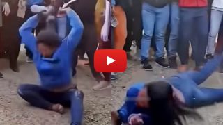 Aunty Ka Dance: सड़क पर आंटी ने किया ऐसा 'चप्पल फेंक' डांस, आसपास तो हलचल ही मच गई | देखिए Video