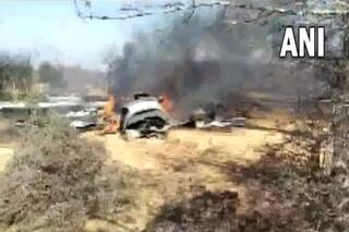 IAF Fighter Jet Crash In MP: हवा में टकराए होंगे दोनों विमान! मुरैना और भरतपुर में गिरा मलबा, अधिकारियों ने दिया अपडेट