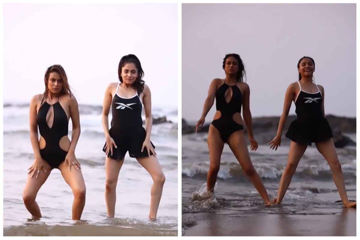 Nia Sharma Sizzles in Scorching Hot Bikini as She Performs Sensuous Dance at Beach