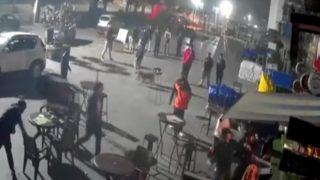 Caught On Camera: Men Throw Chairs, Hit Restaurant Owner With Sticks At Noida Market