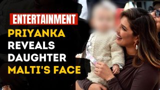 Priyanka Chopra Reveals Daughter Malti Marie's Face To The World For The First Time, Netizens Say, 'Adorable' - Watch Video