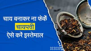 Reuse Chaipatti: चाय बनाने के बाद बची हुई चायपत्ती को फेकने के बजाए ऐसे करें इस्तेमाल | Watch Video