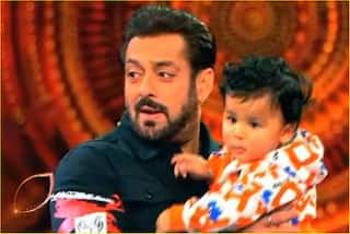 Salman Khan Turns Babysitter For Bharti Singh's Son Golla, Gifts Him Trademark Bracelet - Video