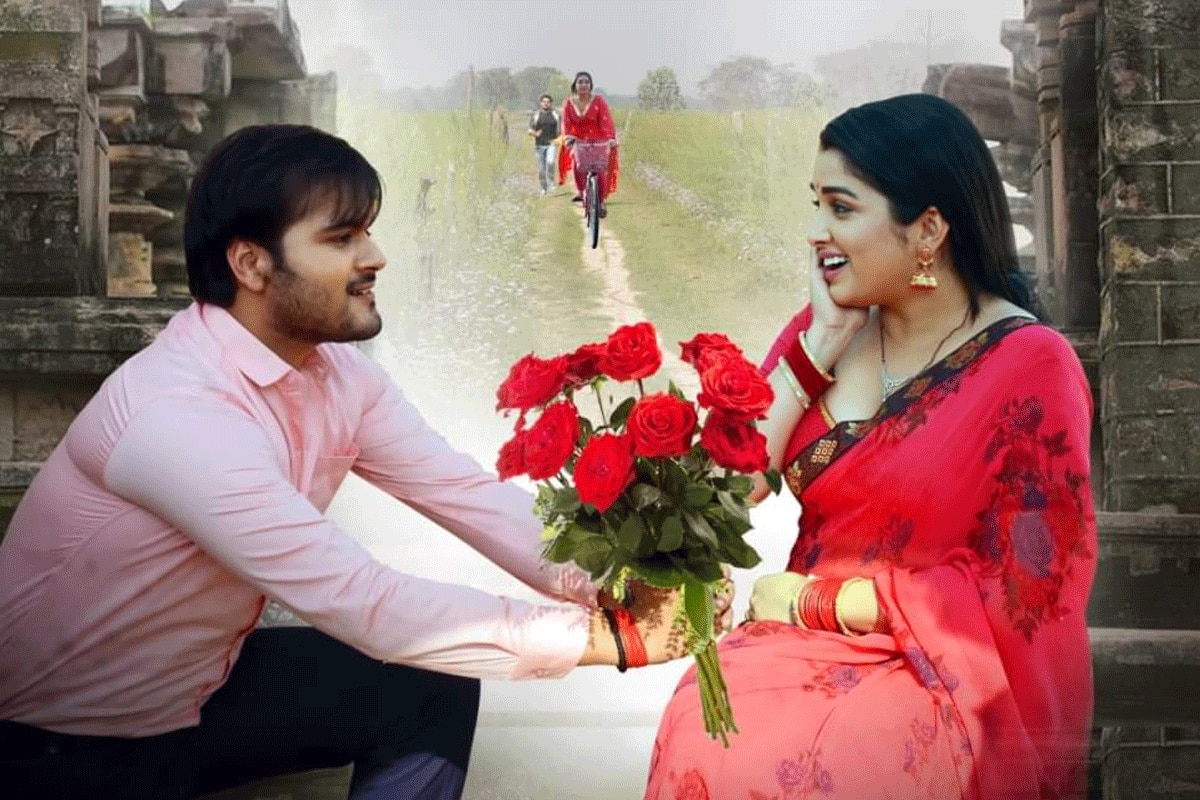 मांग में सिंदूर...गले में मंगलसूत्र पहने दिखाई दी आम्रपाली दुबे, अरविंद अकेला कल्लू ने कहा - 'शादी मुबारक'