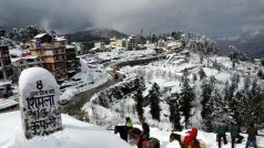Snowfall: शिमला में हो रही है ताजा बर्फबारी, VIDEO में देखिये और पहली फुर्सत में बना लीजिए टूर