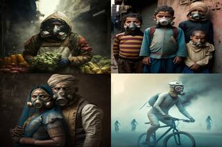 Viral: What Will New Delhi With Pollution Look Like in Future. Check Shocking Photos Here