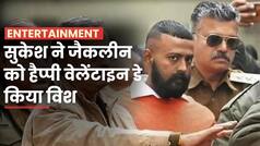 Valentine's Day: वेलेंटाइन डे पर सुकेश को आई जैकलीन फर्नांडीज की याद,हैप्पी वेलेंटाइन डे किया विश | Watch Video