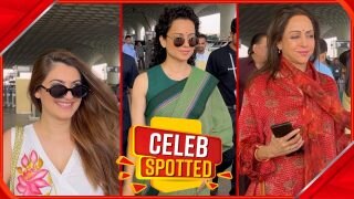 Kangna Ranaut Gets Trolled For Her Walk, Hema Malini Gives Ethnic Vibes In Suit | Watch Video