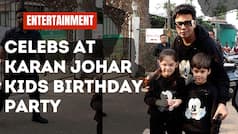KJO's Twins Birthday Bash: Kareena Kapoor To Mira Rajput, Celebs Spotted At Gala Event| Watch Video
