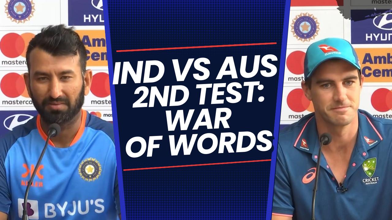 India vs Australia 2nd Test: Cheteshwar Pujara Vs Pat Cummins, War Of Words - Watch Video