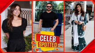 Salman Khan Ignores Paps, Karishma Kapoor Gives Summary Vibe In Printed Co- Ord Set | Watch Video