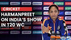 Women's T20 World Cup: Harmanpreet Kaur on India s Show in T20 WC - Watch Video