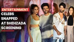 Shehzada Screening: Kartik Aaryan, Kriti Sanon, Shahid Kapoor-Mira Rajput & Others  Spotted | Watch Video