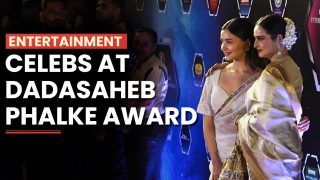 Dadasaheb Phalke Awards 2023: Alia Bhatt Shares Special Moment With Rekha, Graces Red Carpet In Saree