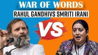 War Of Words: Rahul Gandhi Vs Smriti Irani Inside Parliament - Watch Video