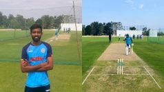 VIDEO: रविचंद्रन अश्विन के डुप्लीकेट महेश पिठिया की मदद से नेट्स में बल्लेबाजी अभ्यास कर रहे हैं ऑस्ट्रेलियाई बल्लेबाज