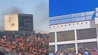 WATCH | Babar vs Sarfaraz PSL Exhibition Match Stopped Due to Quetta BLAST; Fans Throw Stones