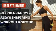 Janhvi Kapoor, Sara Ali Khan and Alia Bhatt;  These B-Town Divas will inspire you to get in shape [Watch Video]