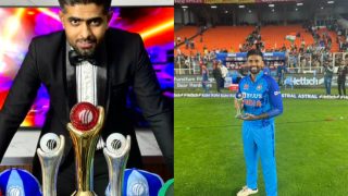 Suryakumar Yadav And Babar Azam Show-Off ICC Award Trophies On Twitter | See Here