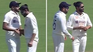 Michael Clarke Reacts to Ravindra Jadeja Applying Ointment Mid-Game On Day 1 Of Nagpur Test Against Australia