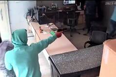 Video: Miscreants Open Fire Inside Cable Office In Delhi's Chanchal Area, 1 Injured | Watch