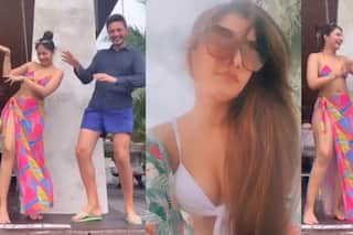धनश्री वर्मा ने बिकनी में किया इस शख्स संग रोमांटिक डांस, फैंस ने कहा 'उर्फी मत बनो'- Video