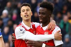EPL 2022-23: Gabriel Martinelli's Second-Half Goal Helps Gunners Stay At Top