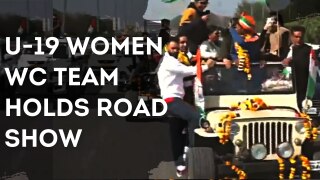 World Cup-Winning India U-19 Women's Team Holds Road Show - Watch Video
