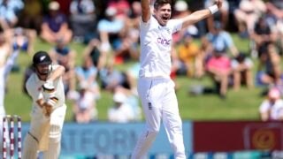 NZ vs ENG, 2nd Test: जेम्स एंडरसन-जैक लीच की गेंदबाजी के सामने लड़खड़ाया न्यूजीलैंड बल्लेबाजी क्रम
