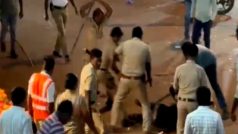 कर्नाटक: चाकू से धमकाने वाले शख्स पर अफसर ने चलाई गोली, वीडियो वायरल हुआ तो जांच में जुटी पुलिस