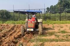 MS Dhoni Drives Tractor in Unseen Desi Look, Fans go Gaga Over Viral Video - Watch