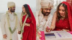 Maanvi Gagroo Wedding: 'फोर मोर शॉट्स' फेम मानवी गागरू ने रचाई शादी, शेयर की इंटीमेट तस्वीरें