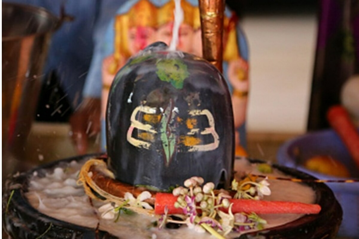 Polyresin Multicolor Lord Shiva Water Fountain