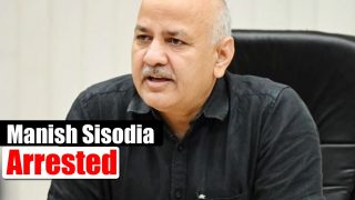 Manish Sisodia Arrested: CM Arvind Kejriwal Reaches Sisodia's Residence; AAP Calls Arrest Political Vendetta