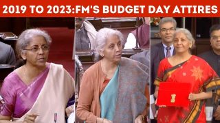 Budget 2023: A Look Into FM Nirmala Sitharaman's Elegant Attires Over The Years - Watch Video