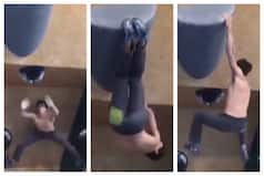 Spiderman? No, It   s Bouldering Champ Showcasing Gravity Defying Stunts | Watch Viral Video