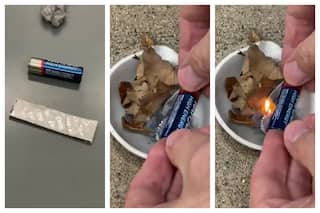 You Can Light A Fire Easily In Case Of Emergency By Using This Simple Trick | Watch Viral Video