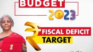 Budget 2023: Government Sets Fiscal Deficit Target At 5.9 Per Cent Of GDP For 2023-24
