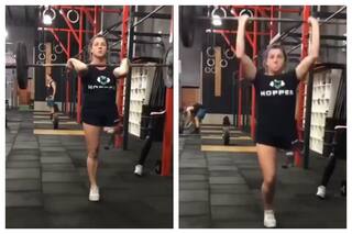 Girl With One Leg Tries Hand At Weightlifting, And THIS Is What Happens | Watch Right Here